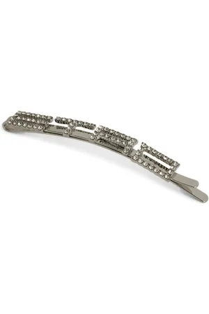 Etro Rhinestone-embellished logo hair clip