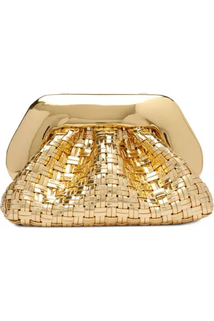 THEMOIRÈ Tia Weaved Laminated shoulder bag