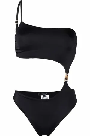 VERSACE Greca cut-out swimsuit