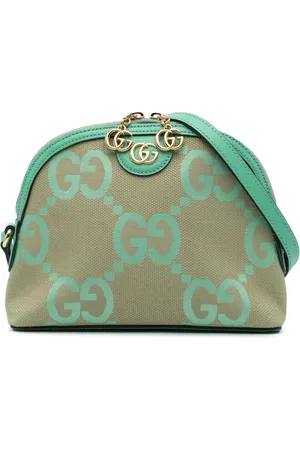 Gucci 2016-2024 Small Jumbo GG Canvas Ophidia Dome crossbody bag