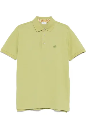 Etro Logo-embroiderde polo shirt