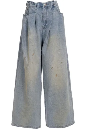 Natasha Zinko Treated folded jeans
