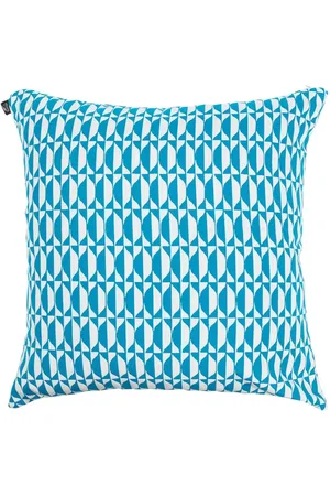 FORNASETTI Geometric-print square cushion