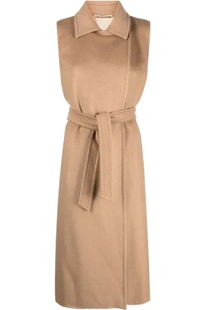 Max Mara Manuela tied-waist gilet