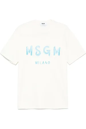 Msgm Logo-print T-shirt