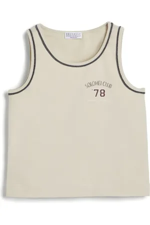 Brunello Cucinelli Monili-detail tank top