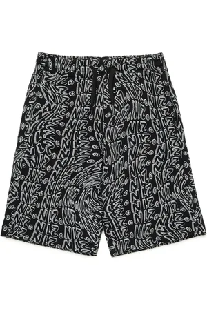 Nº21 Logo-print shorts