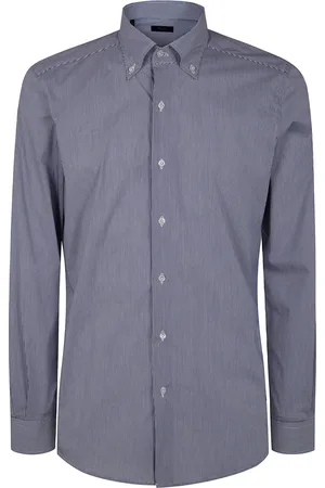 FAY Logo-embroidered shirt
