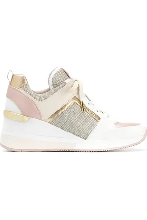 Michael Kors Panelled wedge sneakers