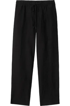 Burberry Linen straight-leg trousers