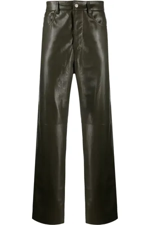 Nanushka Aric faux-leather trousers