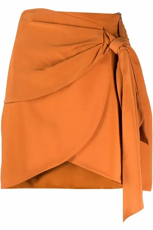 FEDERICA TOSI Asymmetric gathered skirt