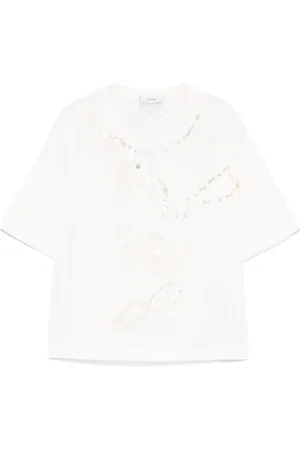 FORTE FORTE Sequin-embellished T-shirt