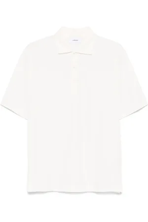 LARDINI Cotton short-sleeve polo shirt