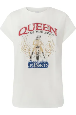 Pinko Queen Of The Road-print T-shirt