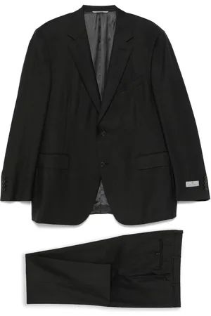 CANALI Mini check-pattern suit