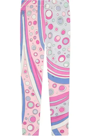 PUCCI Junior Swirl-print leggings