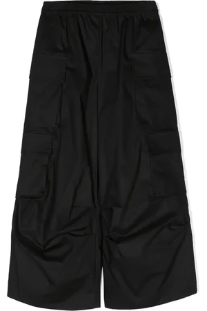 MEIMEIJ Wide-leg poplin cargo trousers