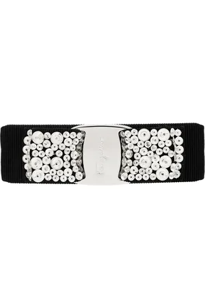 Salvatore Ferragamo Vara crystal-embellished hair pin
