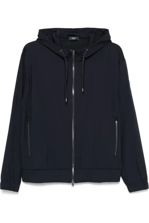 HERNO Logo-patch hoodie