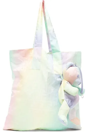 Fendi Monogram-print bear-detail tote bag