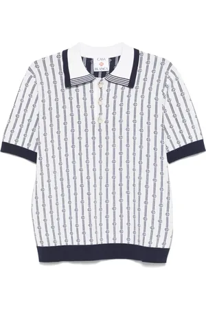 Casablanca Monogram polo shirt