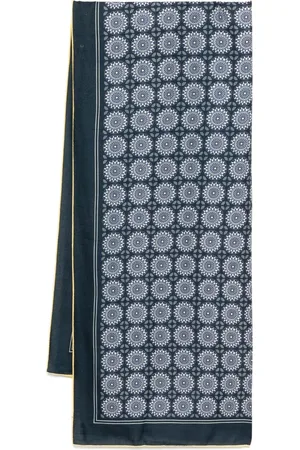 N.PEAL Geometric Pashmina scarf