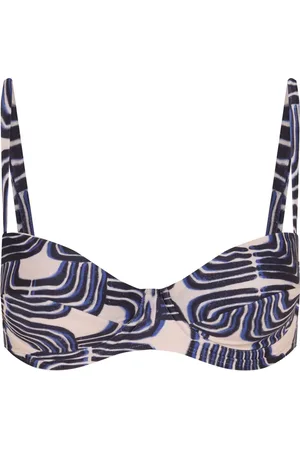 Lenny Niemeyer Paros-print underwire-cup bikini top