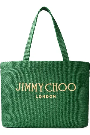 Jimmy Choo Logo-embroidered tote bag