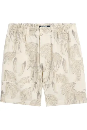 Jacquemus Patterned-jacquard shorts