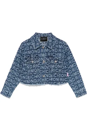 John Richmond Logo-jacquard jacket