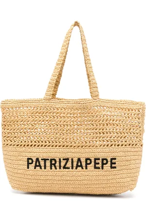 Patrizia Pepe Logo-embroidered tote bag