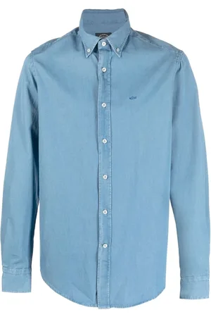 Paul & Shark Embroidered-logo shirt
