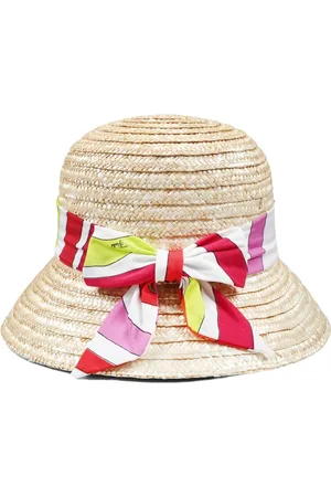 PUCCI Junior Marmo-print sun hat