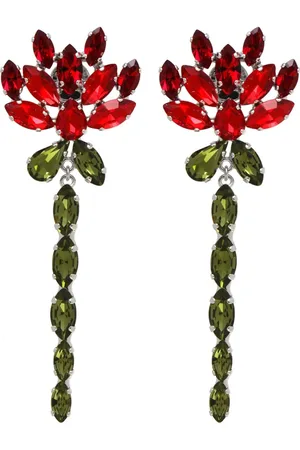 Simone Rocha Crystal-embellished earrings
