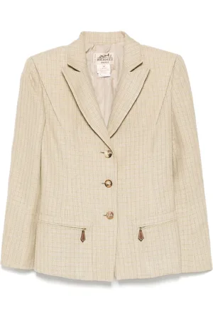 Hermès 1990-2000s single breasted jacket