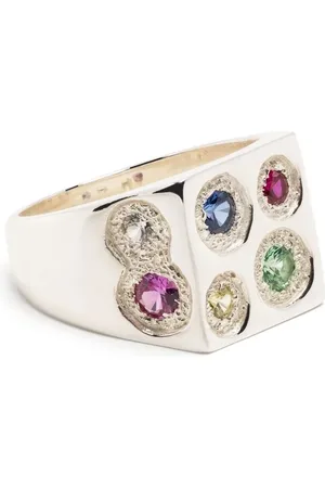 Bleue Burnham Sapphire signet ring