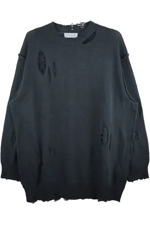 YOHJI YAMAMOTO Distressed sweater