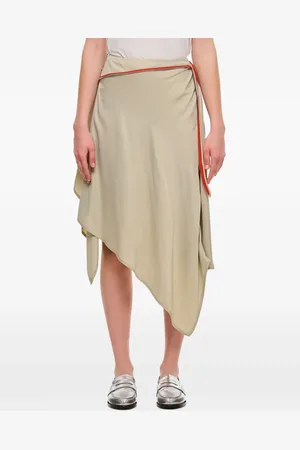 Kiko Kostadinov Asymmetric midi skirt