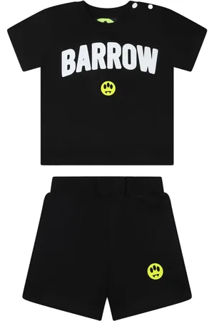 BARROW Logo-print shorts set