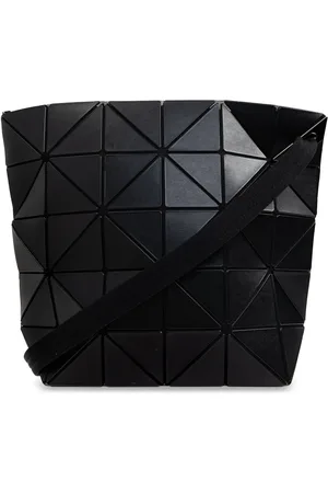 Issey Miyake Geometric-panelled shoulder bag