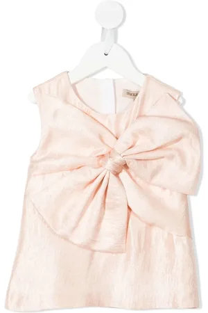 HUCKLEBONES LONDON Giant bow detail blouse