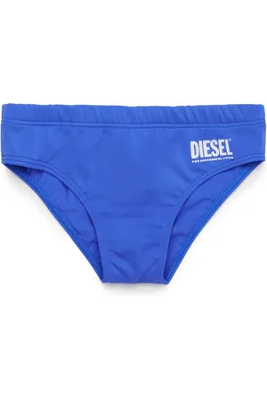 Diesel Logo-print swim trunks