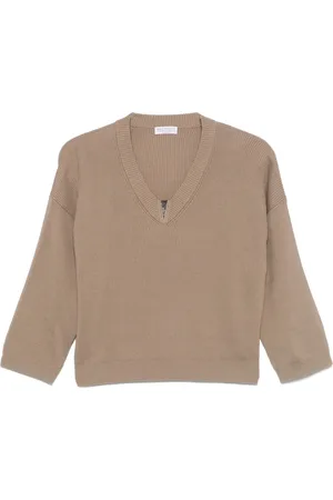 Brunello Cucinelli Bead-embellished sweater