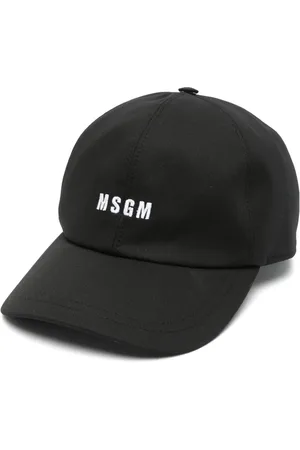Msgm Logo-embroidered baseball cap