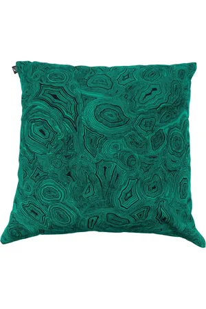 FORNASETTI Malachite-print outdoor cushion (60cm)