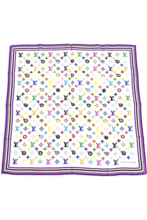 LOUIS VUITTON X Takashi Murakami 1990-2000s Eye Love scarf