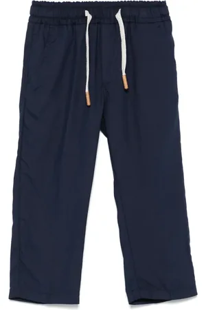 Manuel Ritz Drawstring-waistband trousers