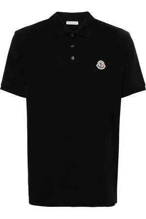 Moncler Logo-appliqué piqué polo shirt
