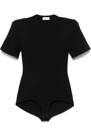 MAGDA BUTRYM Ribbed short-sleeve bodysuit
